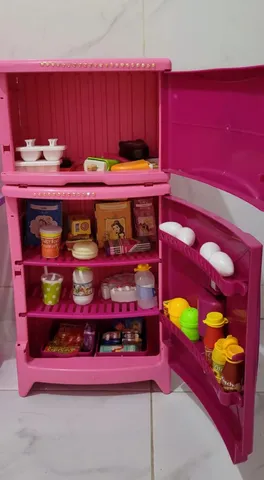 Moda 30 pçs/lote mini comida para barbie crianças jogo casa de