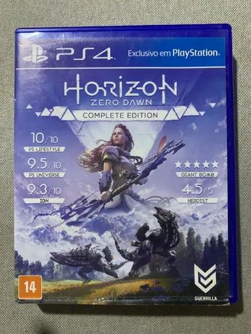 Horizon Zero Dawn - Complete Edition - PS4 Mídia Física USADO - Loja Geek  Here