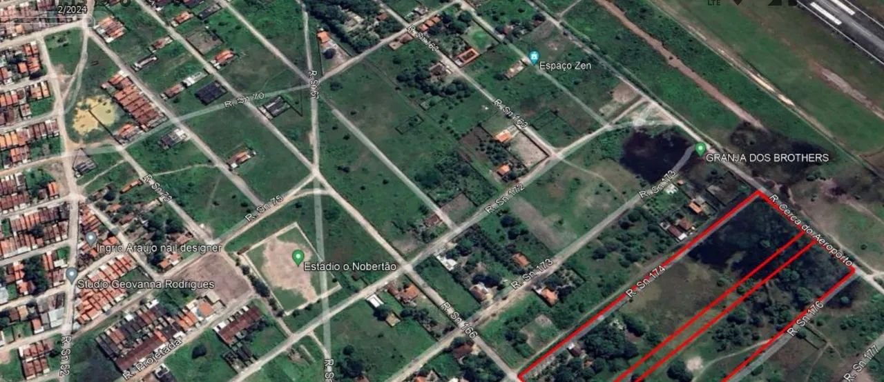Vendo Área em Santa Rita com 39.960m2 (111 Lotes) de 12x30