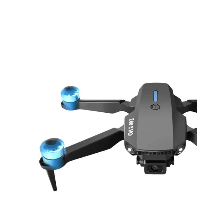 Drone E88 Evo Câmera Dupla 4k Motores Brushless 1km - Foto 2