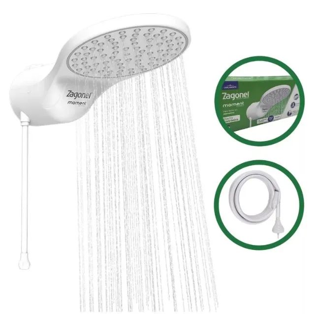 Ducha Eletrônica Moment Zagonel  127 E 220v Potente - Foto 2