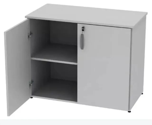 Balcão para Escritório - Balcão para Impressora - Balcão para Café - Armário com Chave - Foto 3