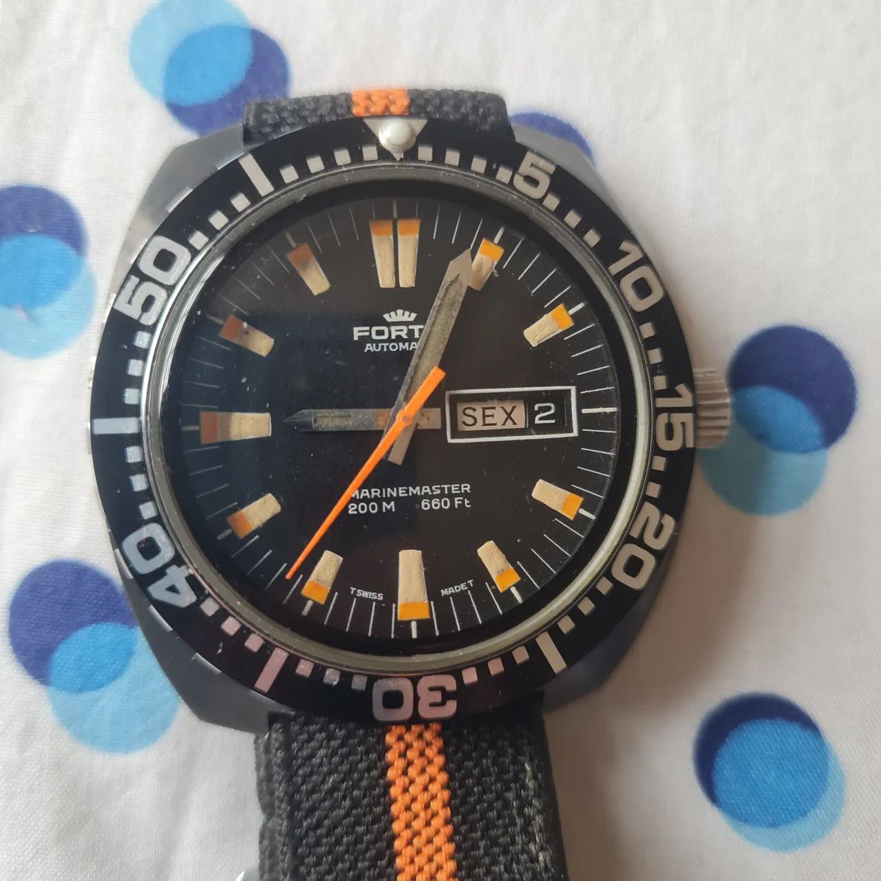 Relógio Fortis Marinemaster 200m original 