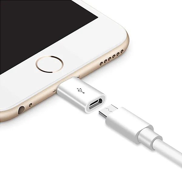 Adaptador OTG Micro USB V8 Para iPhone Lightning em São Luís ma