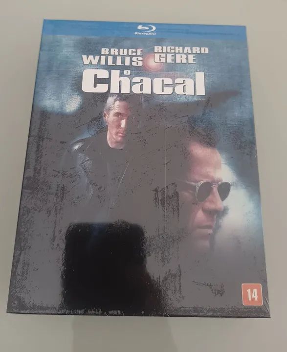 Blu-ray Chacal - Bruce Willis e Richard Gere
