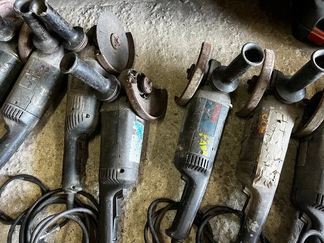 Esmerilhadeiras de 7 polegadas usadas Bosch ou DWT - Foto 3