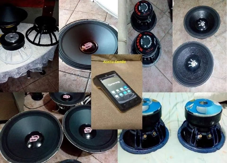 Fabricação de caixas de som automotiva e profissional, reforma de alto falante - Foto 2
