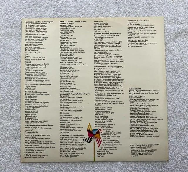 Disco de Vinil Toquinho e Vinicius - Um Pouco de Ilusão - Foto 4