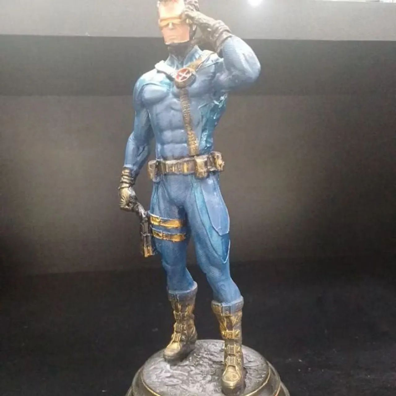 Estátua Colecionável Cyclops X-Men Estatua 25cm - Foto 4