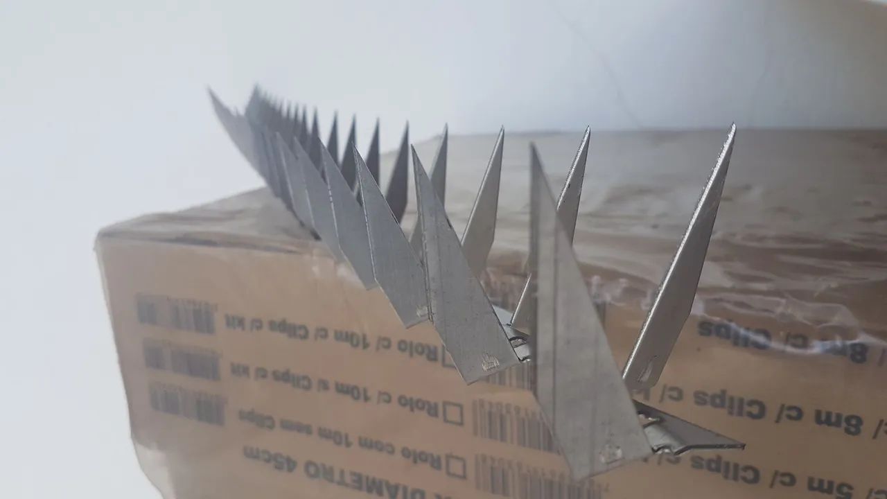 Concertina 45 cm Dupla - R$ 34 o metro ja instalada - leia todo o anuncio - Foto 3