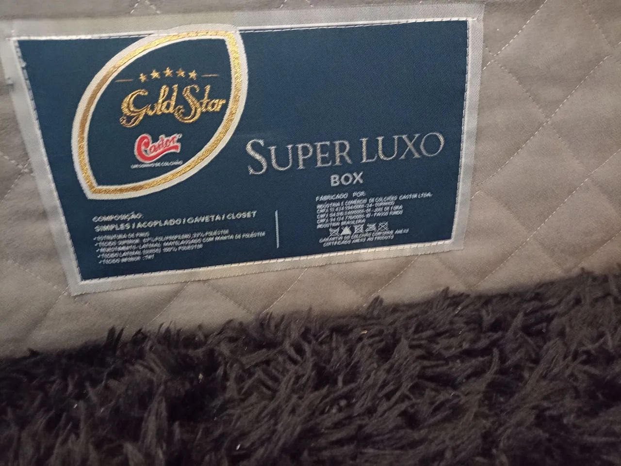 Cama Box + Colchão Castor super luxo - Foto 4
