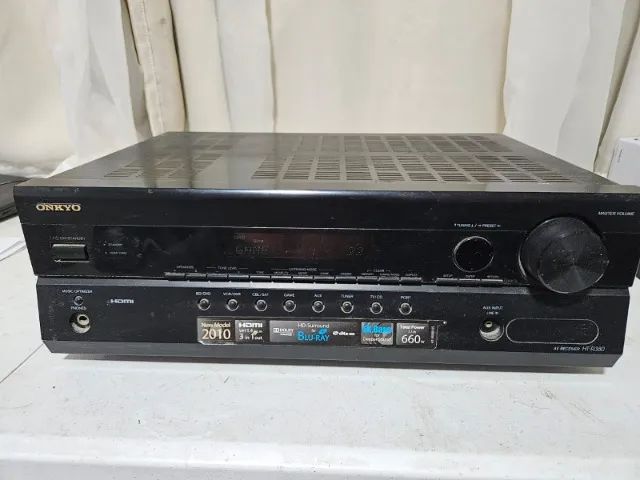 Defeito - AV Receiver Onkyo HT-R380