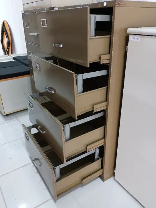Arquivo de Ferro 4 Gavetas