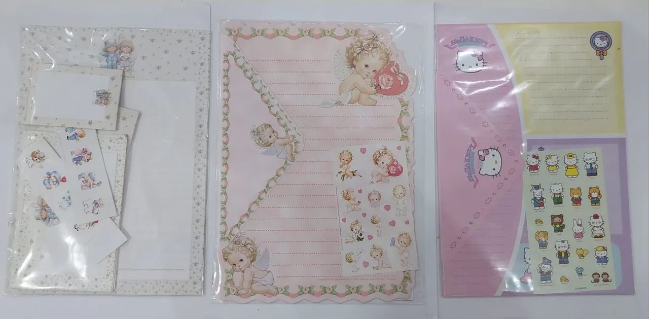 Blocos de papéis de carta lacrados 