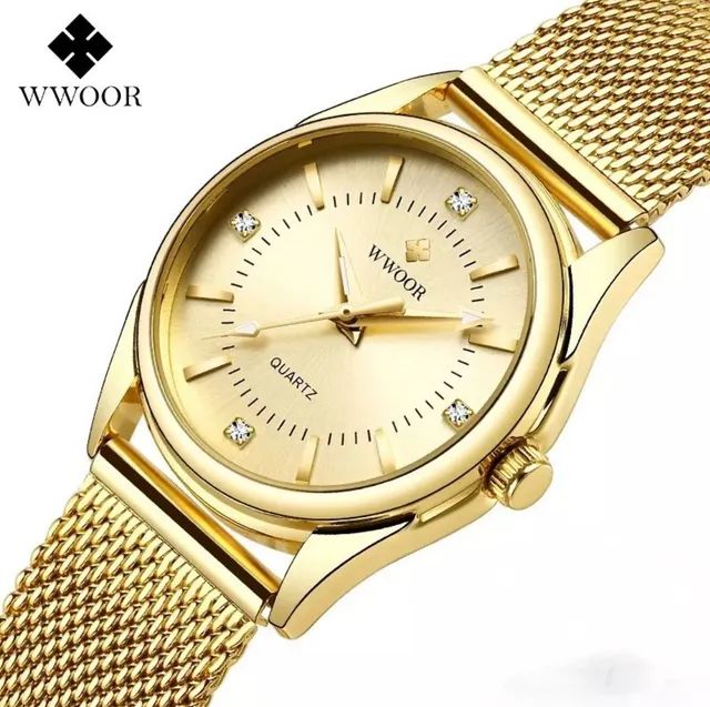 RELÓGIO FEMININO DOURADO - Foto 2