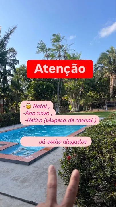 Chácara Disponível Pra aluguel - mel_eventosslz(instagram) - Foto 7
