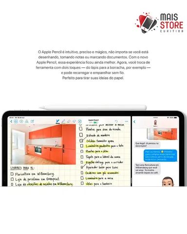 Apple Pencil 2ª Geração  (Novo/Lacrado) - Foto 3