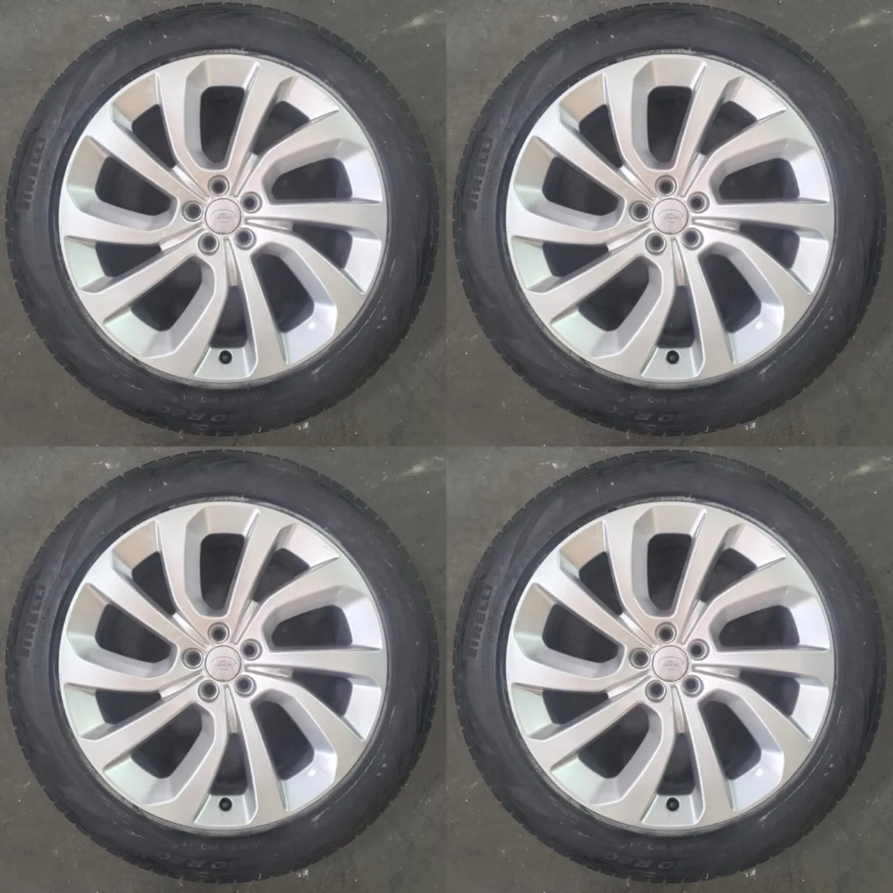 RODA 20 LAND ROVER COM PNEUS ORIGINAL