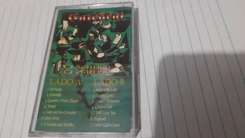 Fita Cassete Banda Catedral - O Sentido - relíquia