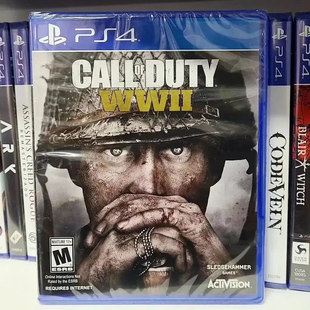 Call of Duty: WWII - PS4 lacrado 