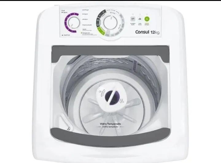 Máquina de Lavar Cônsul 12 kg com 16 programas de lavagem CWH12