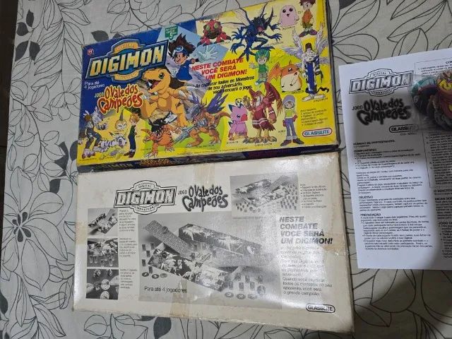 Jogo Tabuleiro Digimon - O Vale dos Campeões (unidade 2) - Foto 2