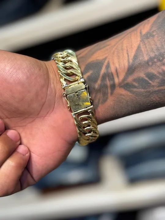 Pulseira de ouro 18 quilates  - Foto 5