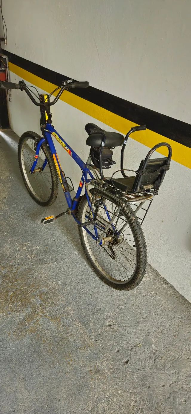 Bicicleta 18 Marchas com cadeirinha de criança.  - Foto 5