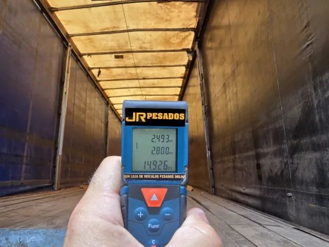 carreta baú sider vanderléia 3 eixos facchini 14.92mx2.80m ano 2010 sem pneus - Foto 6