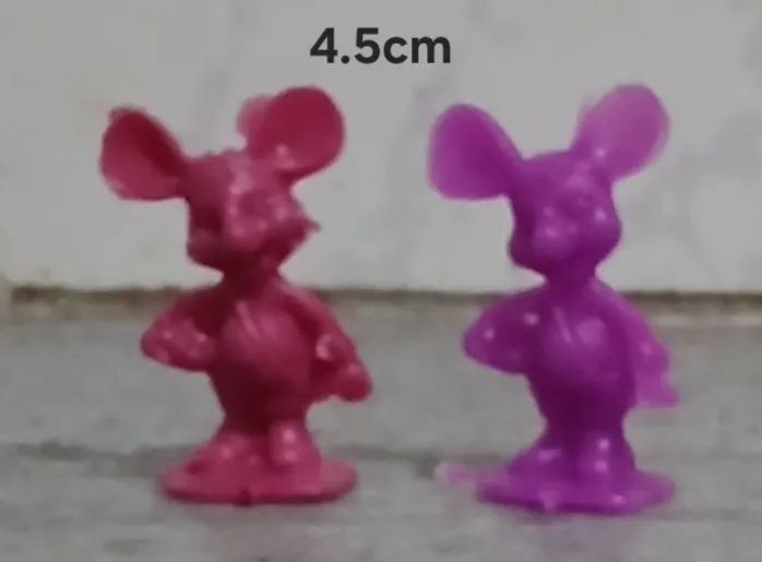 Kit de Dois Bonecos Antigos Topo Gigio Futebol - Anos 80 - Preço dos Dois