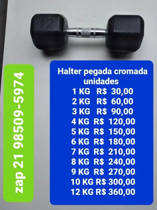Halter sextavado  - Foto 3