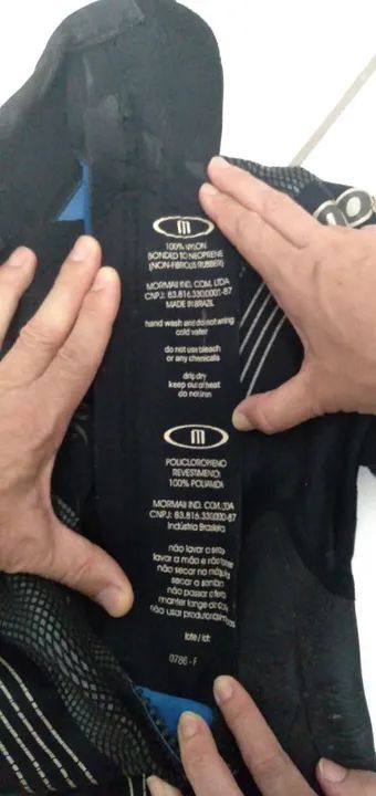 Vendo Roupa de Neoprene Long John Manga Longa Backzip 3-2mm Triathlon masculino Mormaii<br>