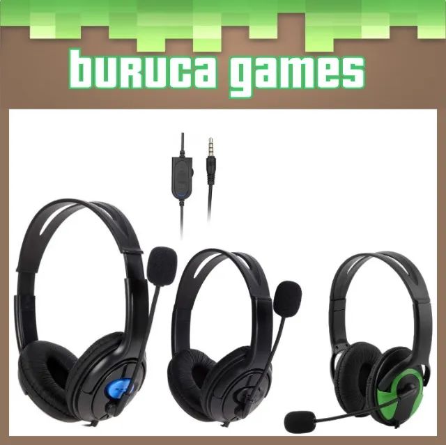 Headset para Xbox One, Xbox Series, PS4, PS5, celular e Notebook