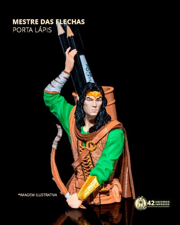 Mestre das Flechas - Porta Lápis