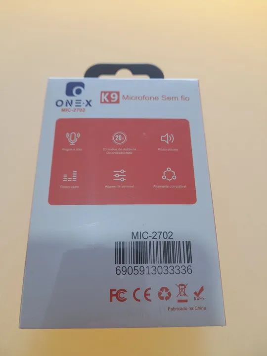Microfone sem fio duplo entrada tipo c  - Foto 3