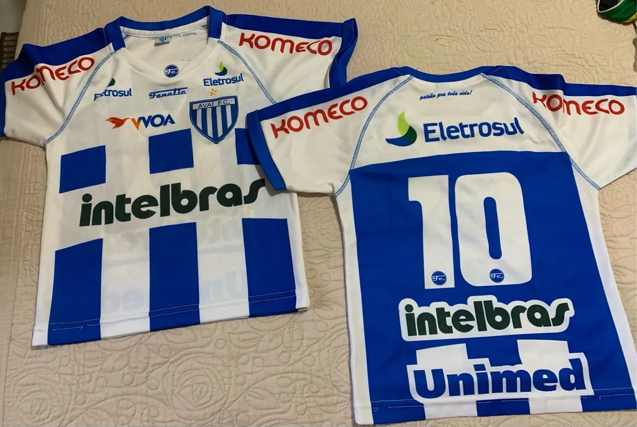 Camisa de Futebol Avaí F.C. - infantil - Novo - Foto 3