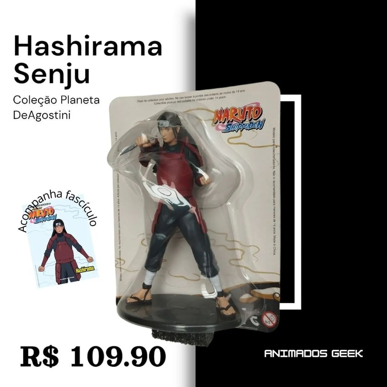 Promoção: Hashirama - Coleção DeAgostini
