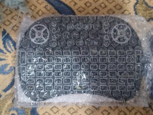 Mini Teclado LED Bluetooth Wireless Receptor USB BK-BTi8LED - Foto 4