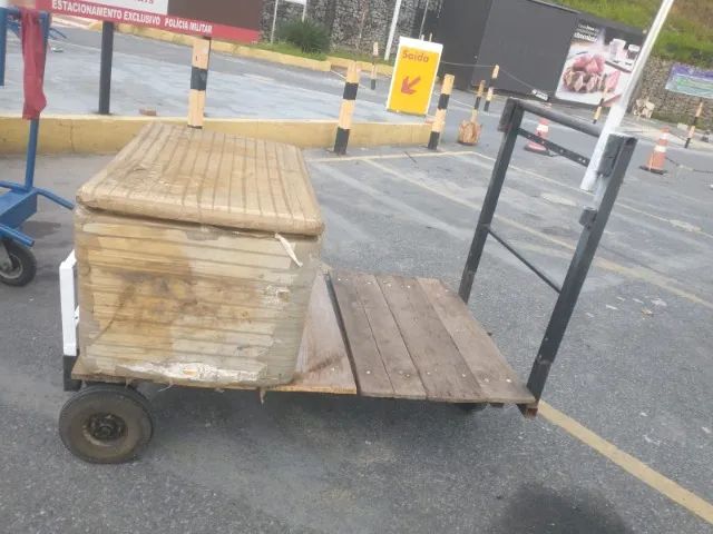 Carrinhos para ambulantes para o carnaval,  vendo ou troco. Vários modelos e tamanhos, óti - Foto 5