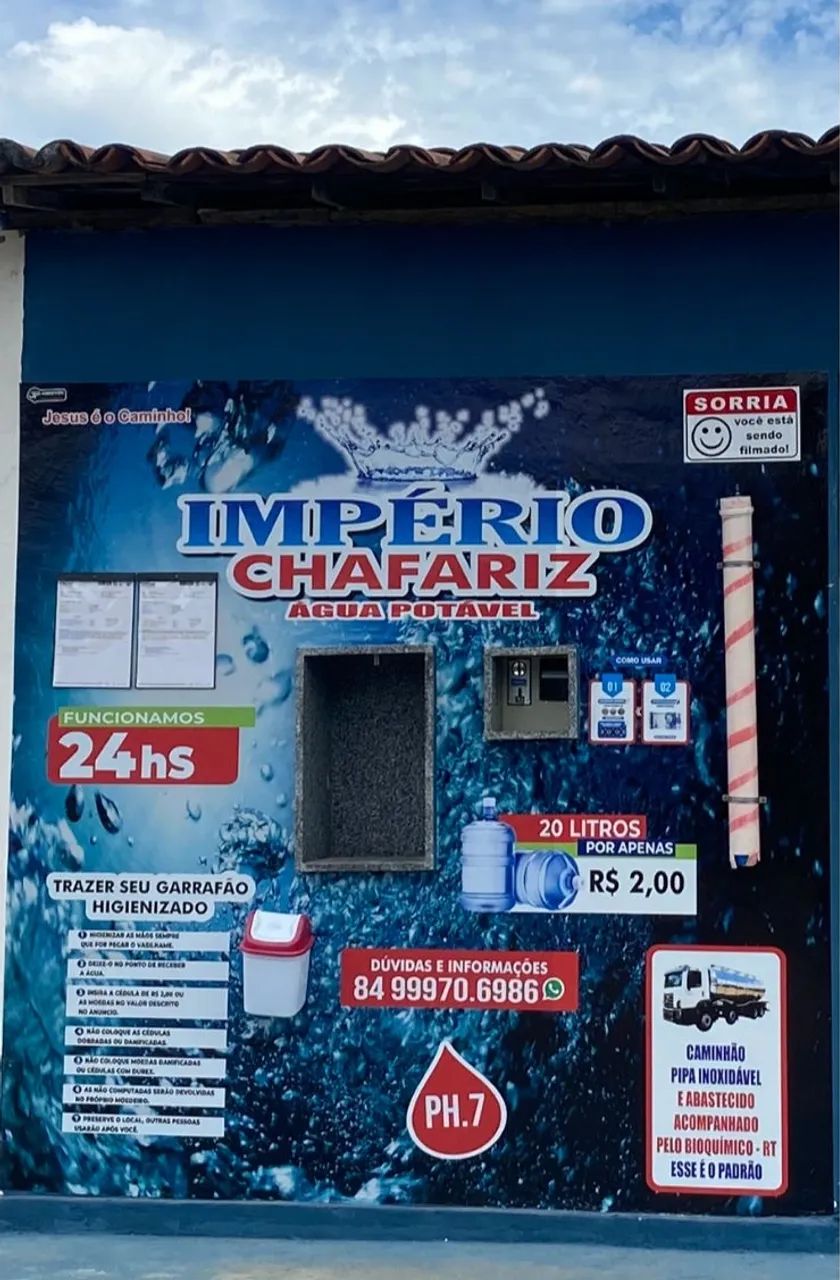 Chafariz Eletrônico de Água para vendas 
