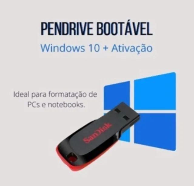 PenDriver Bootável Pendrive de 16GB - Foto 3
