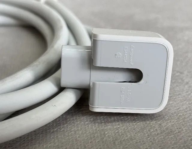 Cabo de Força Extensão Apple Original Macbook - Plug padrão Americano - Foto 3