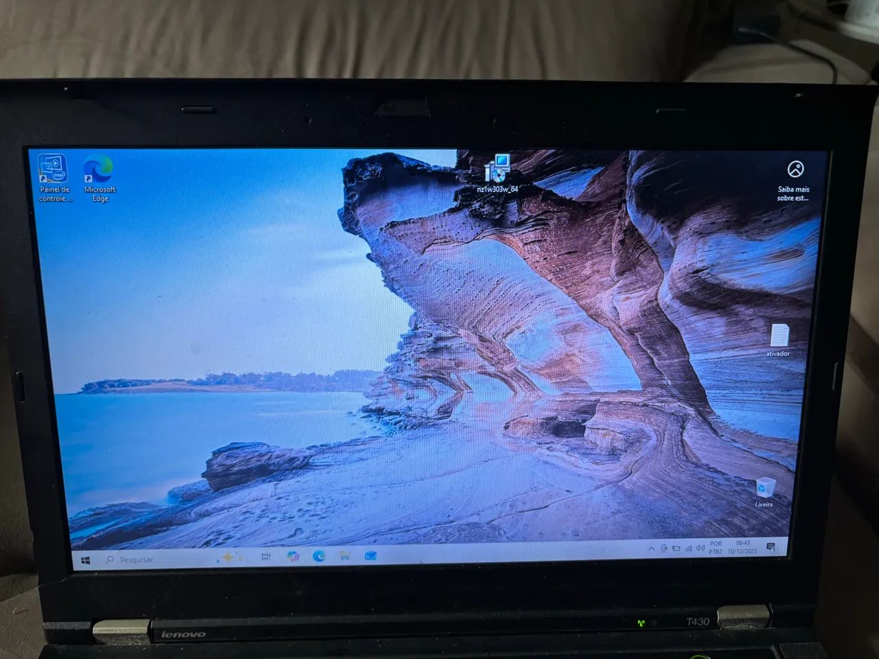 Notebook Thinkpad I5 8 ran 1 Terá estudo TROCA - Foto 5