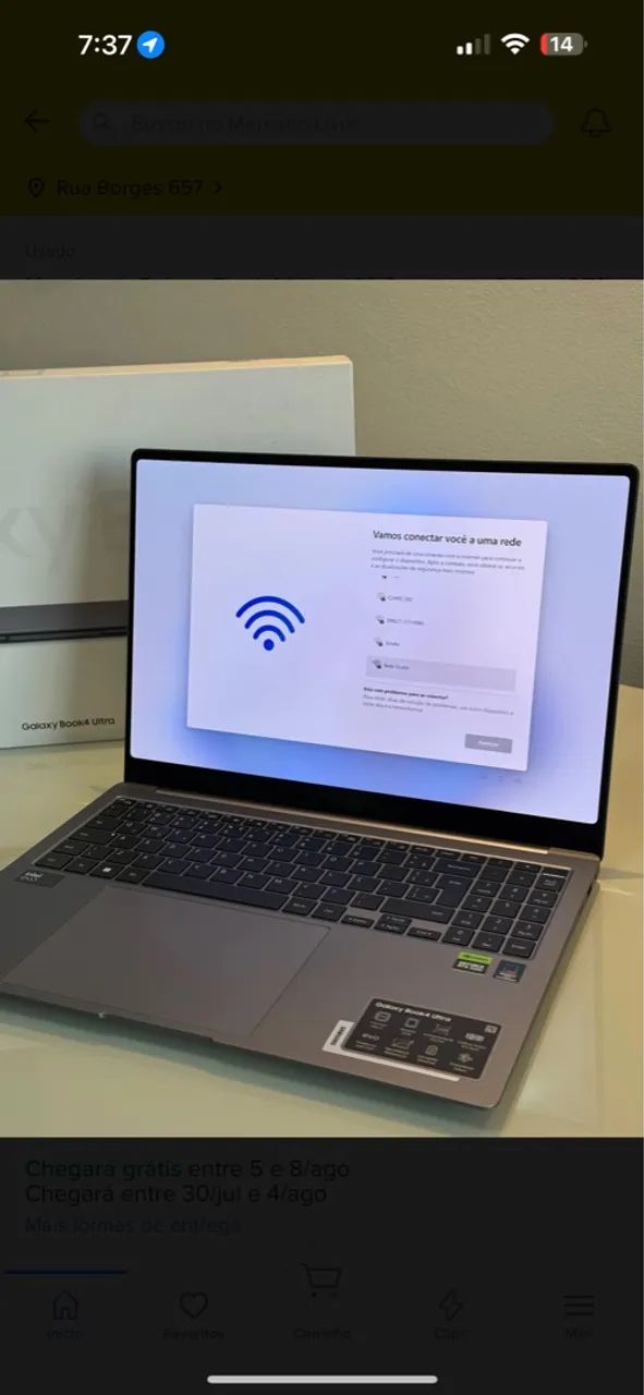 Notebook Samsung Galaxy Book4 Ultra