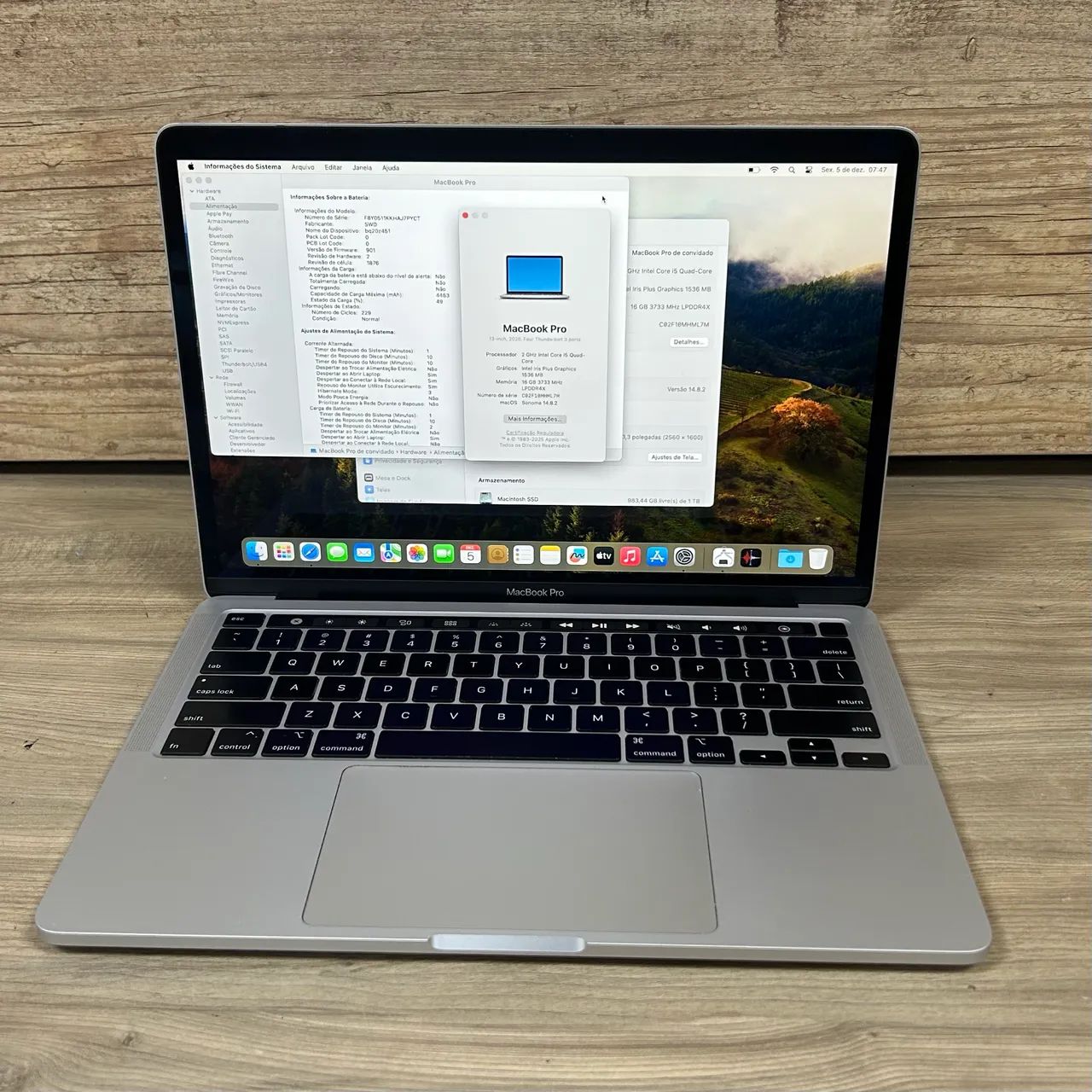 MacBook Pro 2020 i5 2.0ghz 16gb 1tb ssd - Notebooks - Vila Andrade