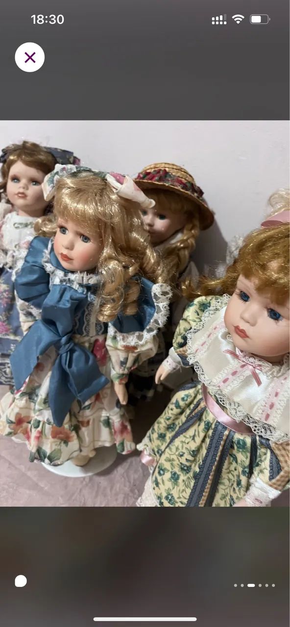 Bonecas de porcelana. - Foto 3