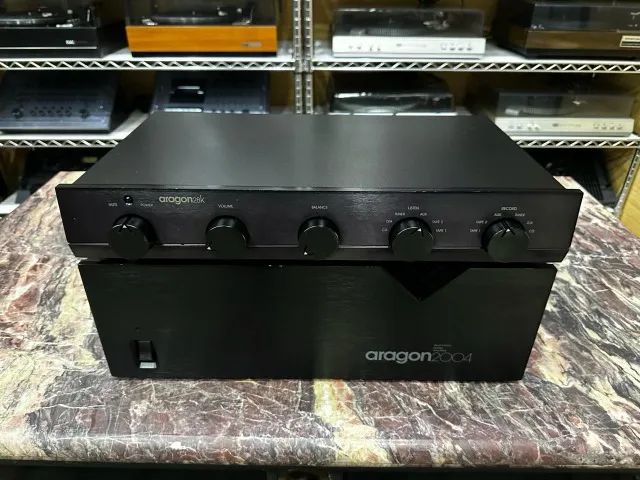 Power Amplificador Potência E Pré Amplificador Aragon - Conjunto Vintage Marantz Som Jbl
