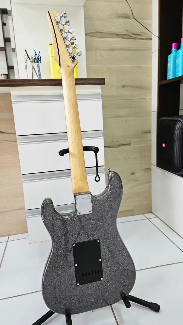 Promoção até 20/02- Guitarra SEIZE Fun Katana HSS Super strato  - Foto 2