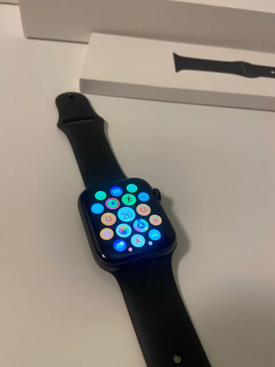 Apple Watch Series 5 impecável, sem defeitos. Funcionando perfeitamente. - Foto 3