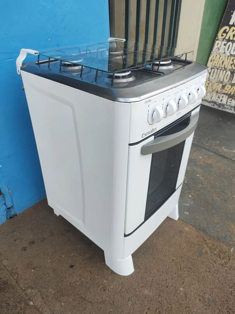 Vendo fogão de 4 bocas Esmaltec  - Foto 5